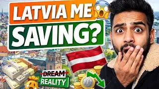 Saving in Latvia 🇱🇻 | Europe Me Paisa Bachana Possible Hai? 💸 | Real Monthly Breakdown