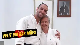 Treinando com minha m&atilde;e!!