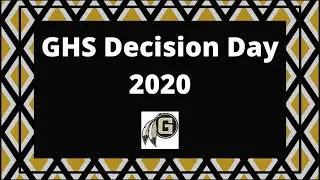 Gaffney High School Decision Day 2020