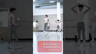 Check out this petit allegro combo by Peter Stark, Rock School Director & student, Gabriel Brown.