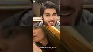 imran Abbas live with Sadia khan Talking- About Khuda Or Muhabbat Memories.❤️