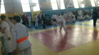 Схватка дзюдо