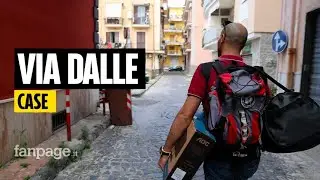Nelle case di Pozzuoli tra crepe e paura, i residenti vanno via: 