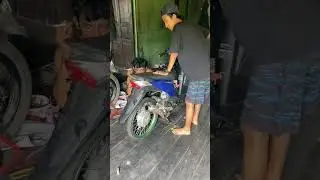 Test Honda Beat Karbu 200 cc Suara Gahar plong❗❗❗❗ (Sound)#Shorts#Repost#Matic_Engine#BeatKarbu#500M