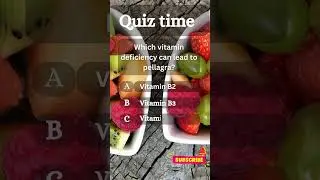 Vitamin deficiency disease 🤒 #quiz  #vitaminsmcq #fruit #education #fun #short video quiz a2z