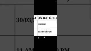 Assam DME (Non-Technical) Exam Date and Time Out