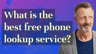 What is the best free phone lookup service?