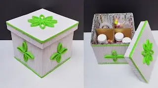 How to newspaper storage box | DIY storage box | Multipurpose organizer