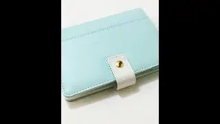 Macaron Planner - A6 - Light Blue