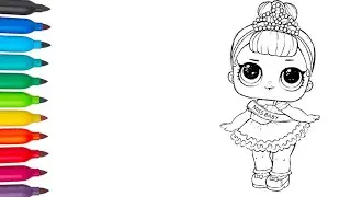 LOL Surprise Miss Baby coloring pages | Coloring Book