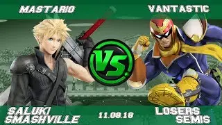 Saluki Smashville #26 - Mastario VS Vantastic [Losers Semis]
