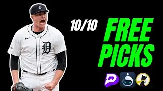 Best MLB Bets, Player Prop Picks, Parlays, Predictions FREE Friday October 10th