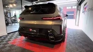 BMW XM V8 full akrapovic exhaust +midpipe CT Automotive opf delete. No software