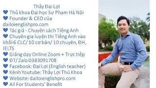 Fun for flyers, Unit 17 A day's work, Đại Lợi