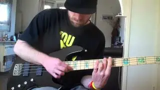 Punkpappa 'Ode To Grace' Overwater/ Tanglewood Jazz Bass