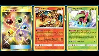 Team Up CHARIZARD Deck, NO GX Version, 1HKO EVERYTHING