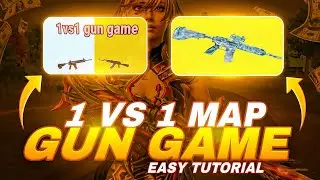 How To Make 1vs1 WOW Map In PUBGM | 1v1 Gun Game WOW Map Easy Tutorial | Pubg wow map kaise banaen