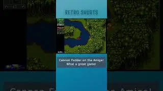 Cannon Fodder on the Amiga 500!  #shorts #game