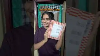 Unboxing FOXTALE product🧡| Free 3Mini product😍 sanju&rsquo;sVLOG #tamil #ytshorts #foxtale #skincare