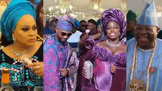 ACTRESS BUKKY WRIGHT, OSUN STATE FIRST LADY, WATCH THIER SON  OMOGBOLAHAN DANCE WITH HIS WIFE 