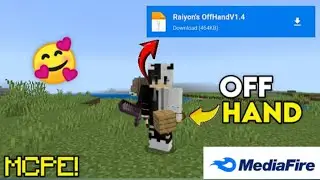 Minecraft Pe LEFT HAND MOD 1.21+ MediaFire...