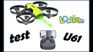Test du drone FPV pour enfant : le loolinn U61👌