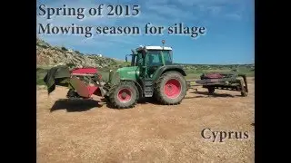 Mowing Silage with Fendt 415 Vario TMS