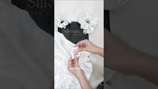 Premium silk pillowcase & Scrunchie on 40% OFF Shop Now ✨ www.silkworm.pk