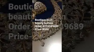 8000/- free shipping 35cm Grand platinum long heavy #diamondreplica #blbf