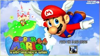 Super Mario 64 Star-Seeker's Saga E04: Найдите 8 красных монет