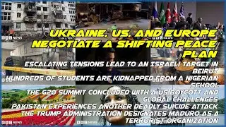 News update 25th, November, 2025. Delicate Dance: Ukraine, US, and Europe Grappl...