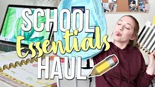 College School Supplies Haul! | Back To School 2018!