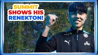 C9 Summit Showcasing His Renekton | C9 vs 100T