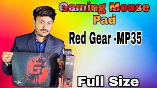 Redgear -MP35 Speed Type And Control Type Gaming Mouse Pad | Unboxing And Comparison Review