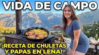 Rural Life/ Cooking With Fire Outdoors 🔥​