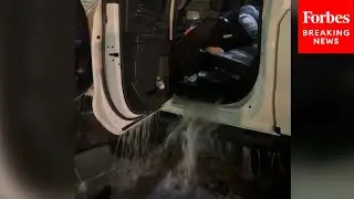 WATCH: Water Literally Pours Out Of Truck As Wisconsin Is Hit By Intense Flash Floods