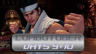 Akira mini combo video - Combotober days 9+10 - Virtua Fighter and Dead or Alive