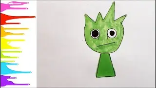How to Draw Sprunki Easily | Step-by-Step Drawing Tutorial