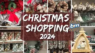Christmas Shopping at b&m | Christmas Decor | Beautiful Christmas Decorations| Humble moments UK |