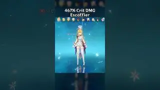 467% CRIT DMG ESCOFFIER