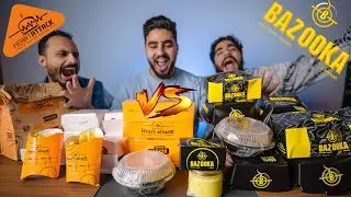تجربة كل منيو بازوكا ضد منيو هارت اتاك | Heart Attack Vs Bazooka