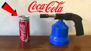 COCA COLA vs Gas Torch