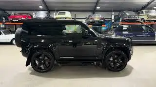 2023 Land Rover Defender 90 D300 X-Dynamic HSE | Santorini Black | Full Walkaround | For Sale UK