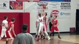 Hunter Wadey 2017-18 High School Basketball Highlights Season Opener