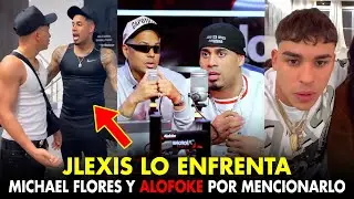 JLEXIS ENFRENTA A MICHAEL FLORES Y ALOFOKE TRAS MENCIONARLO EN ENTREVISTA