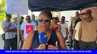 Prime impay&eacute;e depuis 1 an : la police municipale des Abymes en gr&egrave;ve depuis mardi