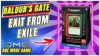 Быстрый обзор Baldurs Gate: Выход из изгнания || Ещё одна игра MTG