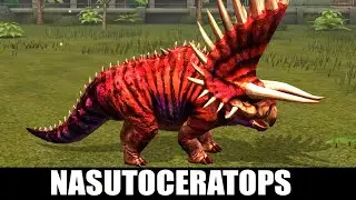 NASUTOCERATOPS MAX LEVEL 40 - Jurassic World The Game