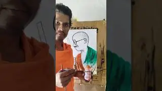mahatma gandhi ji drowing | how to draw mahatma gandi ji