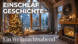 Einschlafgeschichte Erwachsene | Ein Weihnachtsabend | mit Entspannungsmusik & Kaminknistern